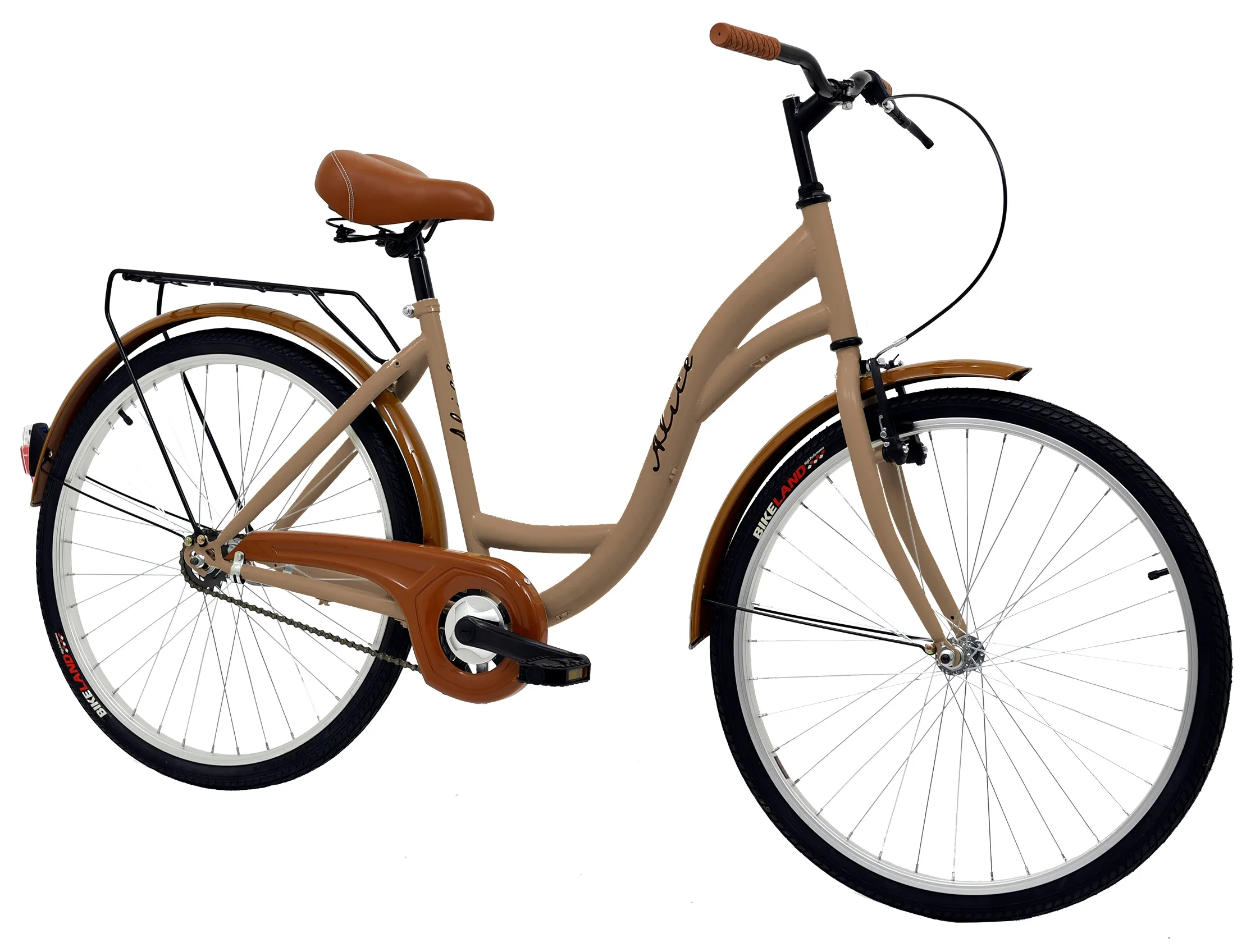 Rower miejski GREEN BIKE 26 CTB 1B Alice Simple RAL012601-811701