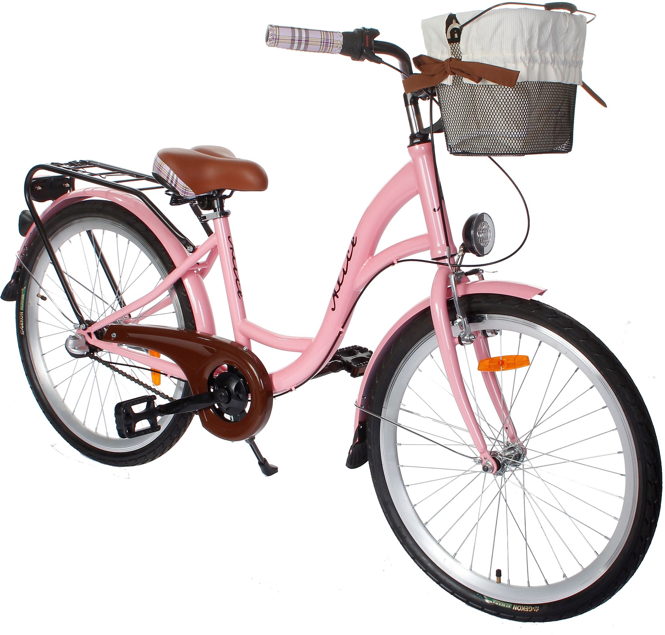 Rower miejski GREEN BIKE 26 CTB 3B Shimano Alice Koszyk Metalowy (mix) RAL022603-811701