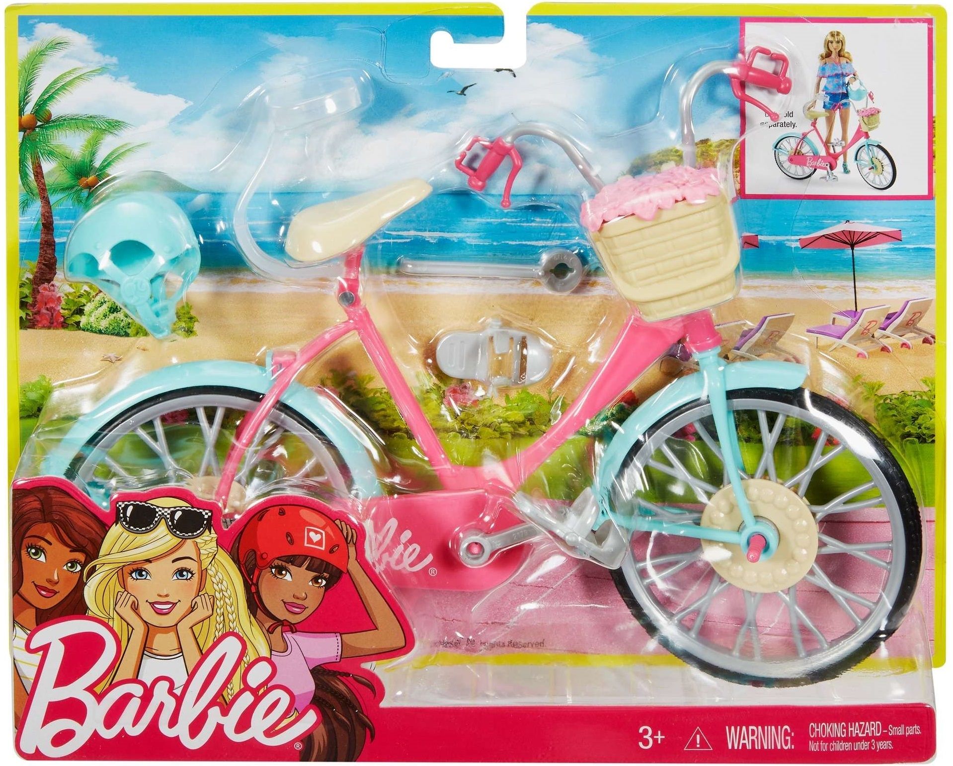 Rowerek BARBIE Rower DVX55