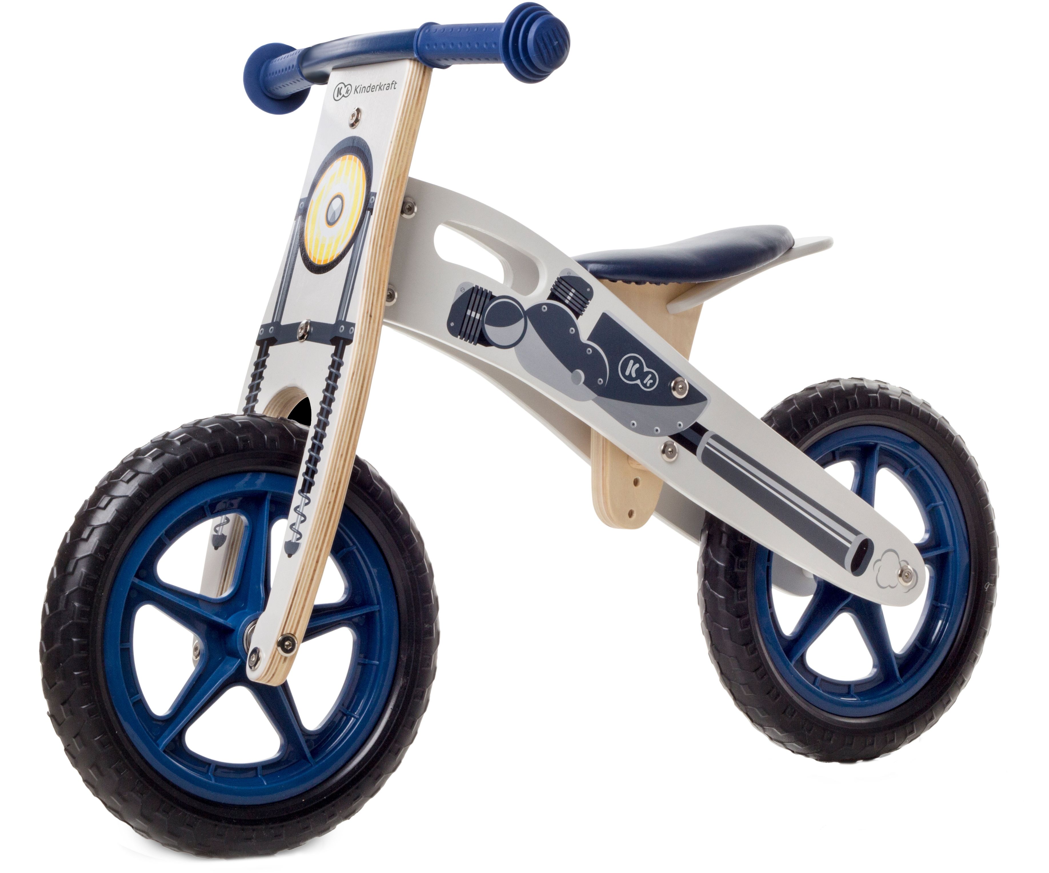 Rowerek KINDERKRAFT Runner Motor Niebieski