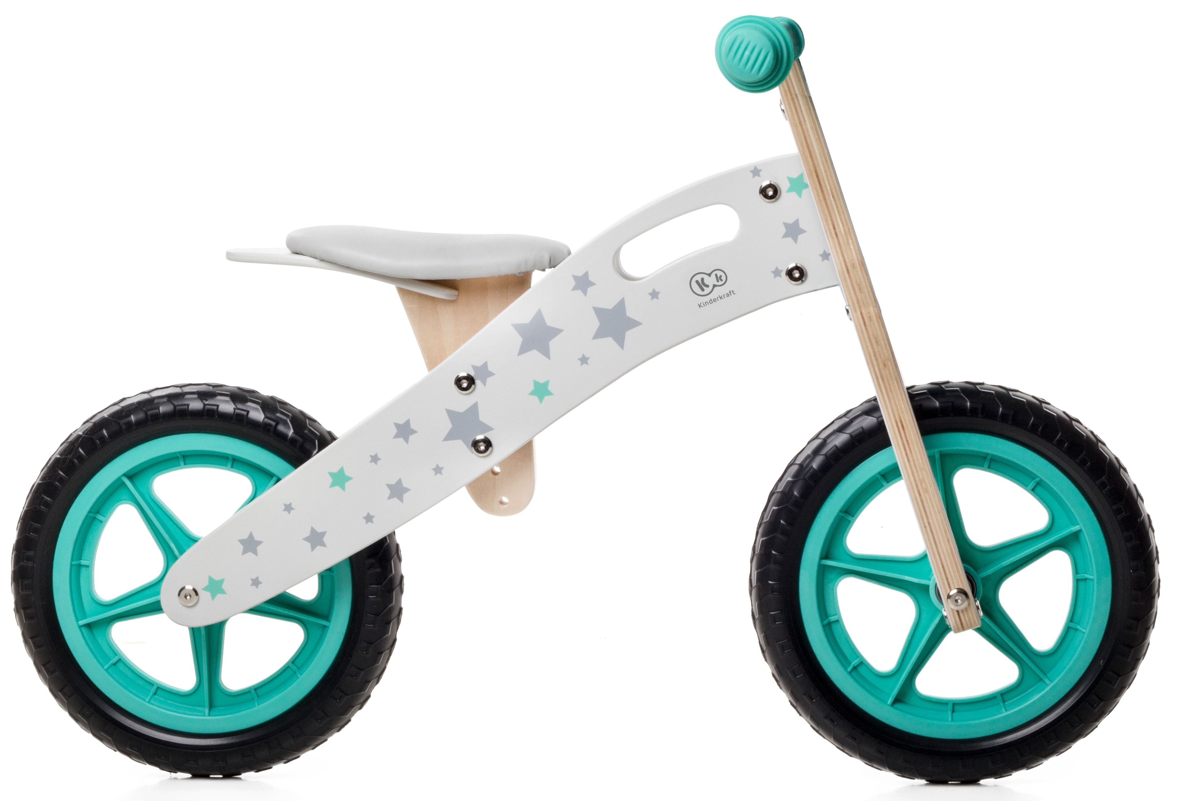 Rowerek KINDERKRAFT Runner Stars Turkusowy