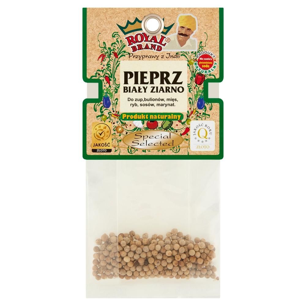 Royal Brand Pieprz biały ziarno 10 g