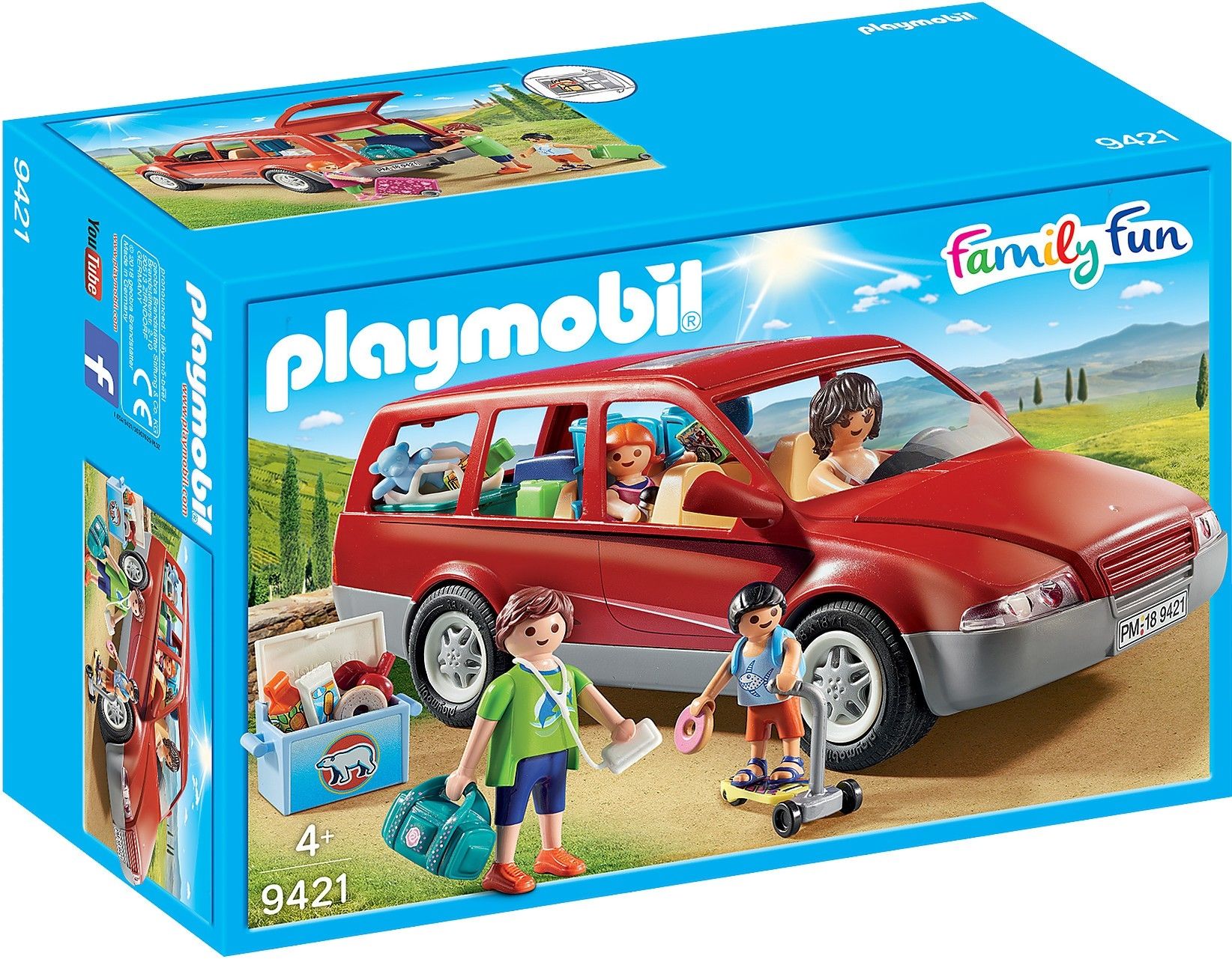 Samochód PLAYMOBIL Samochód rodzinny 9421