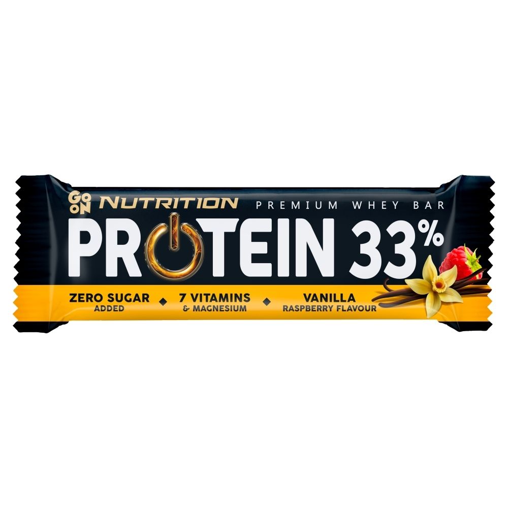 Zdjęcia - Odżywka białkowa GO ON Nutrition Go On Protein Baton o smaku waniliowo-malinowym 50 g 