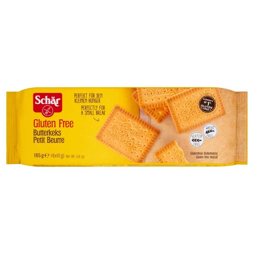 Schär Herbatniki bezglutenowe 165 g (4 x 5 sztuk)