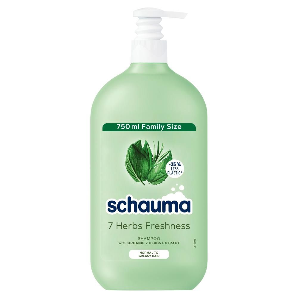 Schauma 7 Herbs Frechness Szampon do włosów normalnych i przetłuszczających się 750 ml