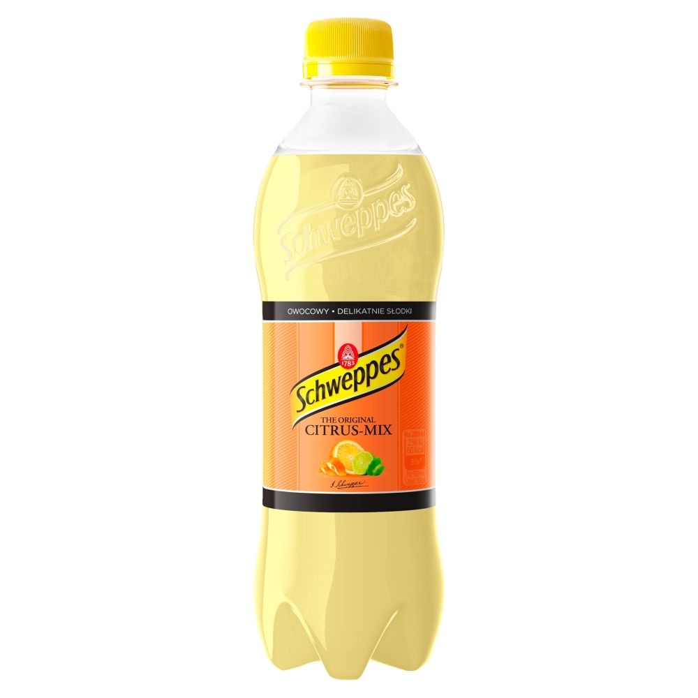 Schweppes Citrus-Mix Napój gazowany 0,45 l