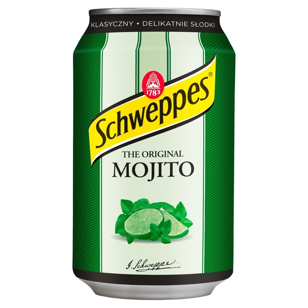 Schweppes Mojito Napój gazowany 330 ml