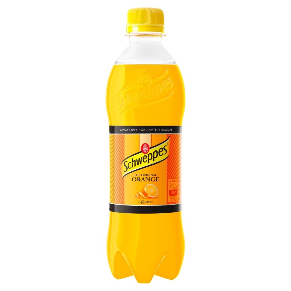 Schweppes Orange Napój gazowany 0,45 l