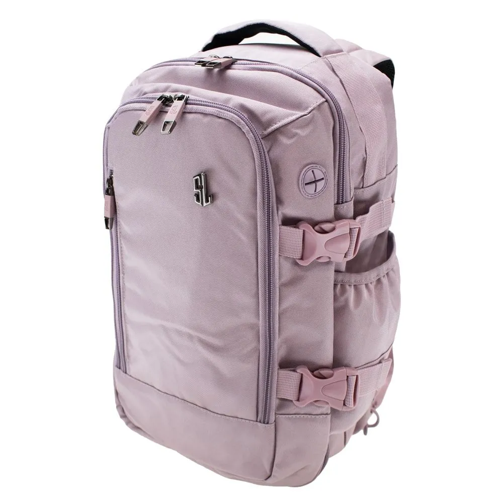 Semi Line Plecak bagaż podręczny do linii lotniczych 40x25x20 cm różowy