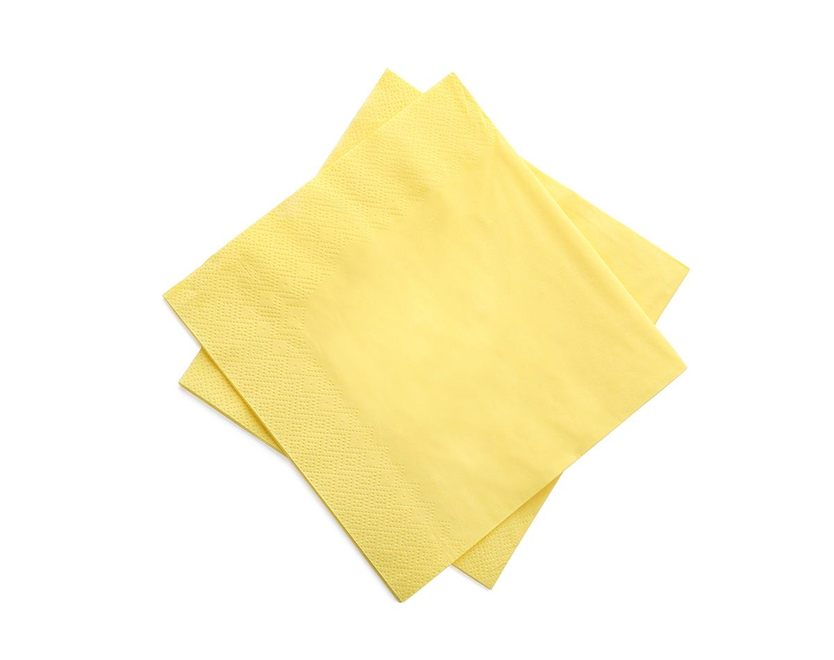 Serwetki CARREFOUR OTRS0528P Żółty