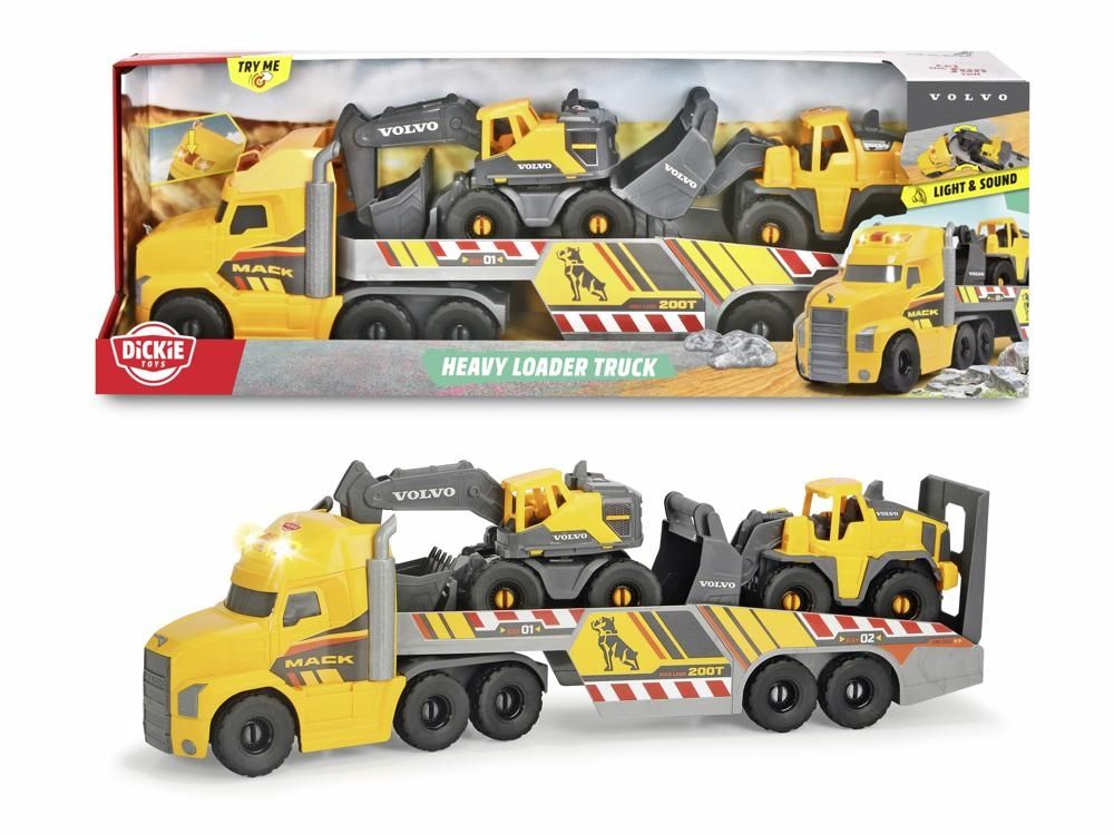 Simba Construction Ciężarówka z lawetą Mack/Volvo