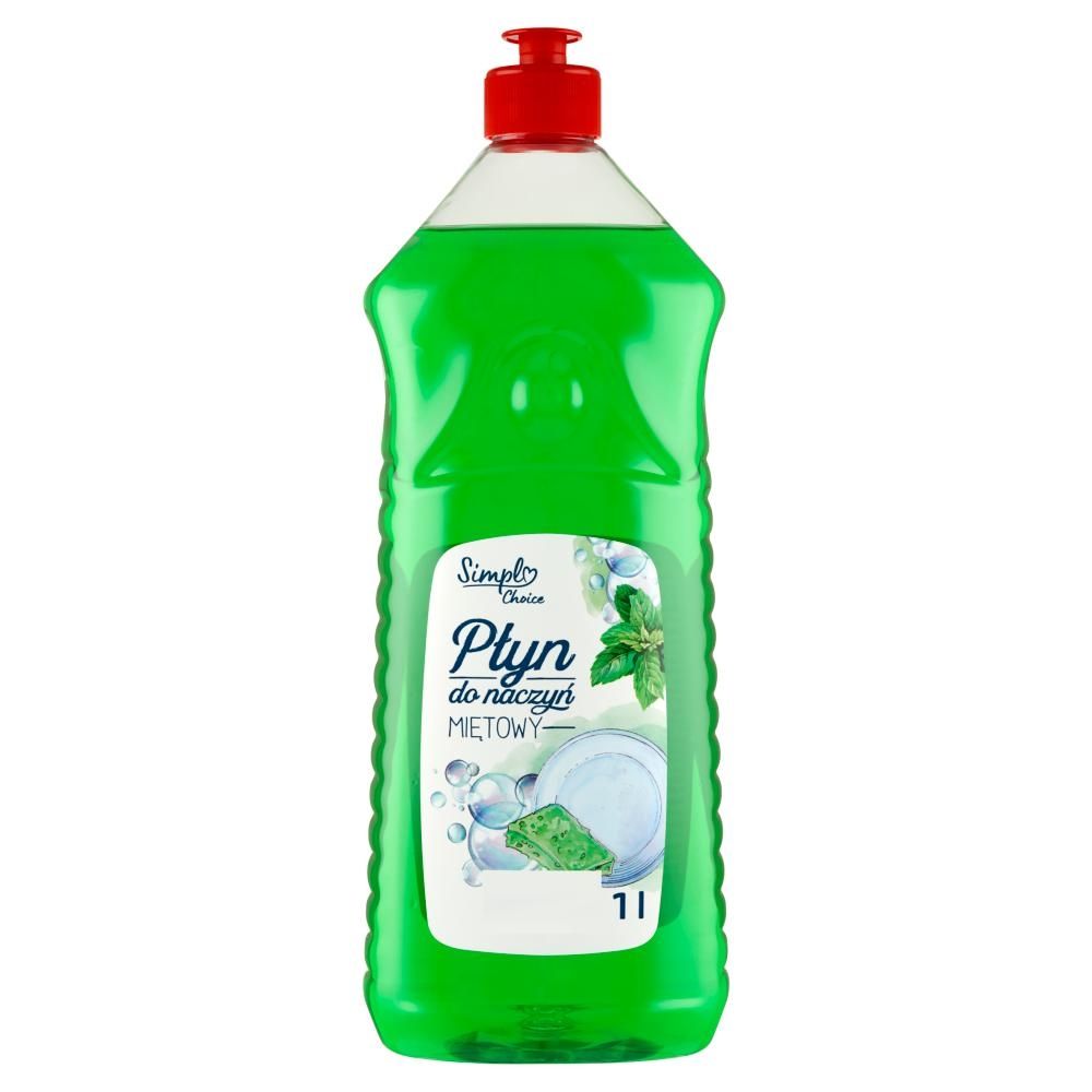 Simpl Choice Płyn do naczyń miętowy 1 l