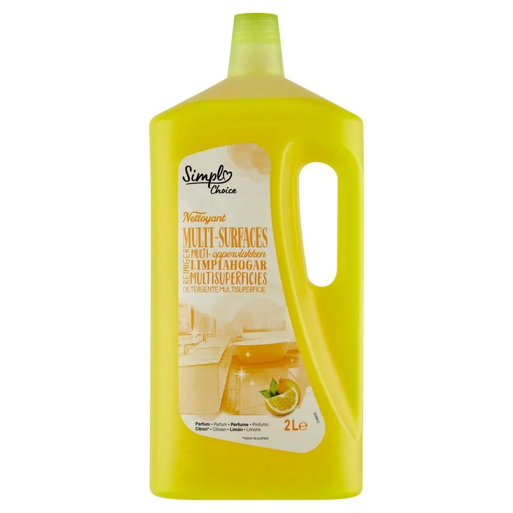 Simpl Choice Środek do czyszczenia wielu powierzchni cytryna 2 l
