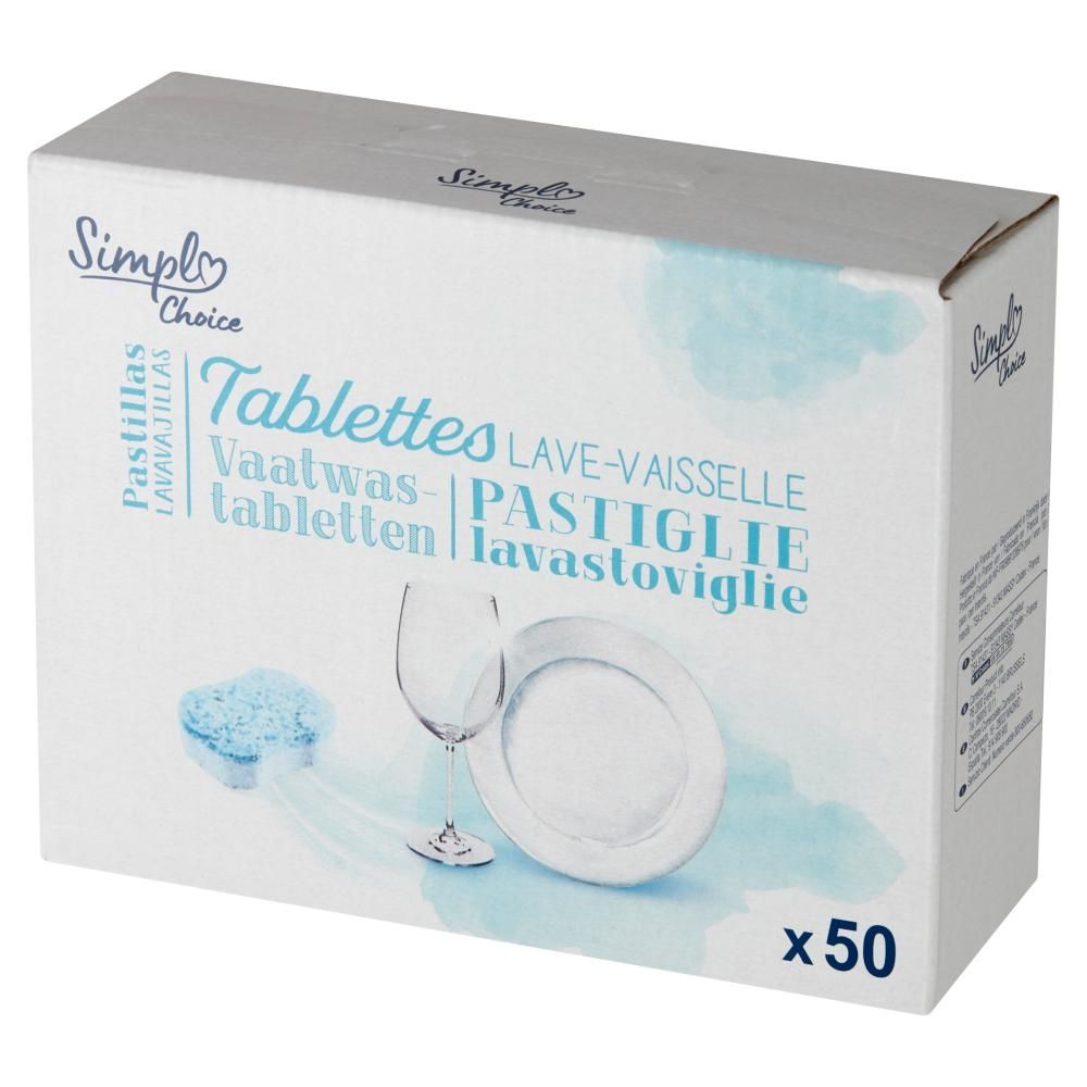 Simpl Choice Tabletki do zmywarki 500 g (50 x 10 g)