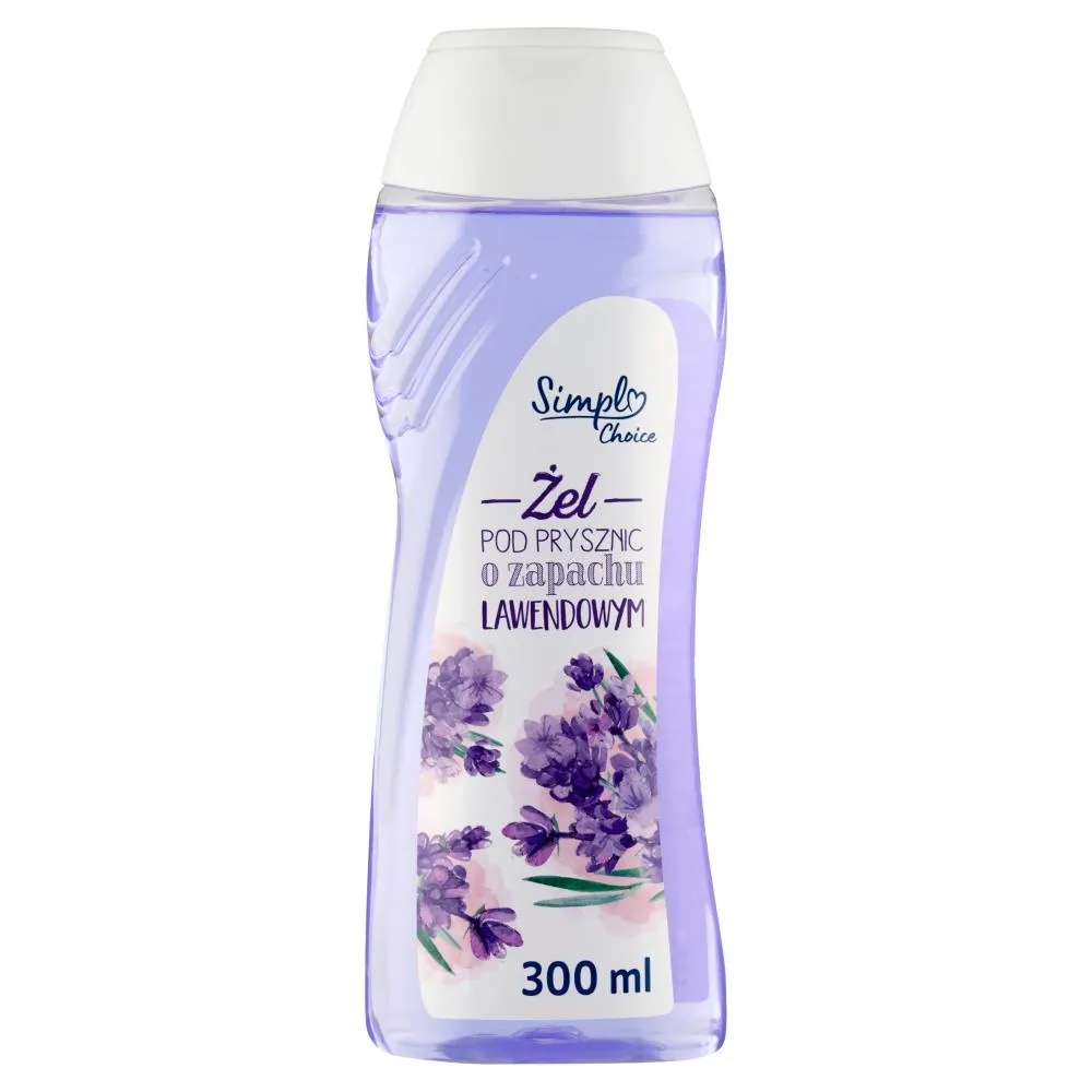 Simpl Choice Żel pod prysznic o zapachu lawendowym 300 ml