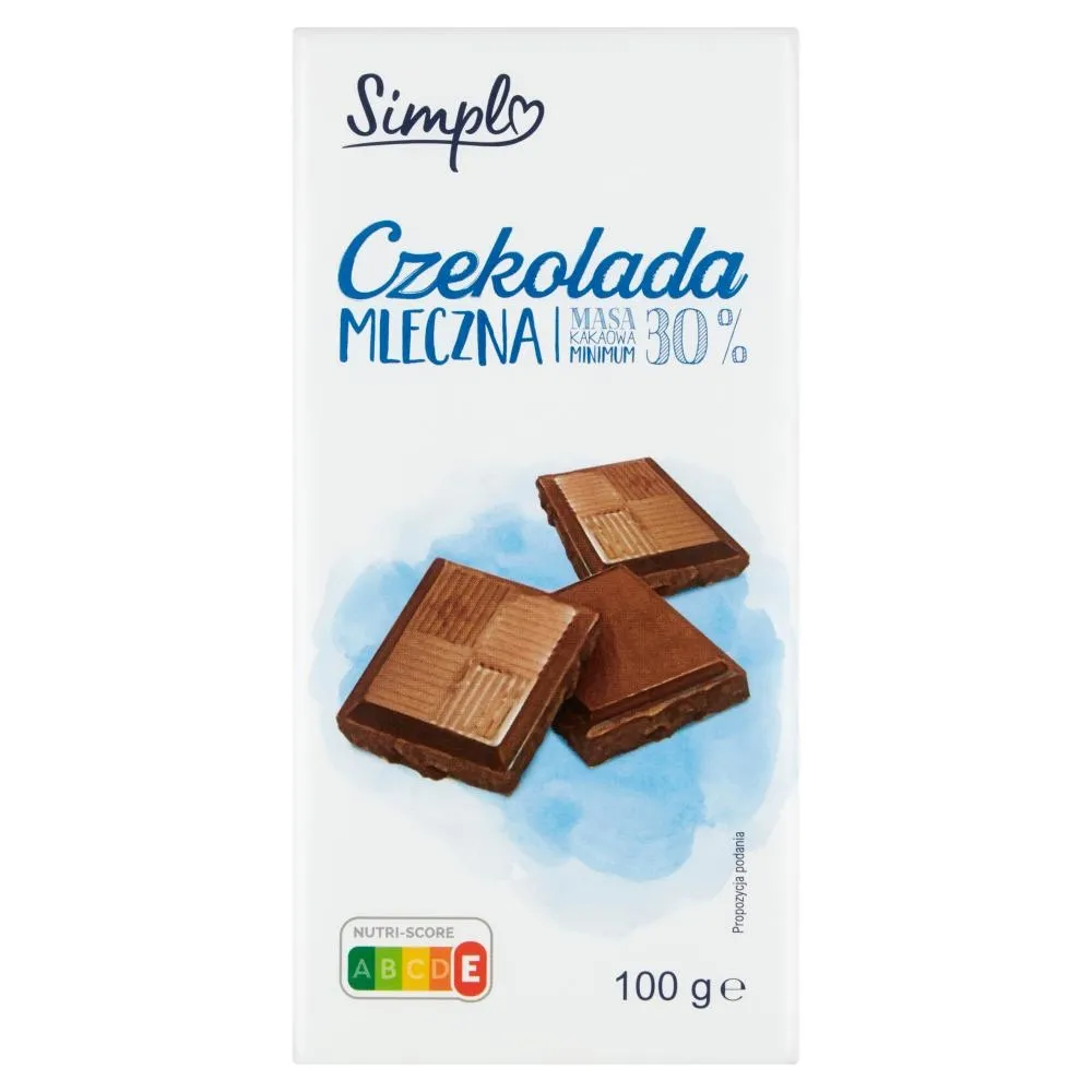 Simpl Czekolada mleczna 100 g