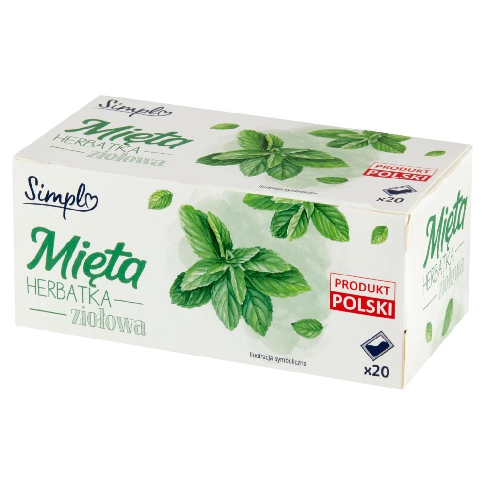 Simpl Herbata ziołowa mięta 30 g (20 x 1,5 g)