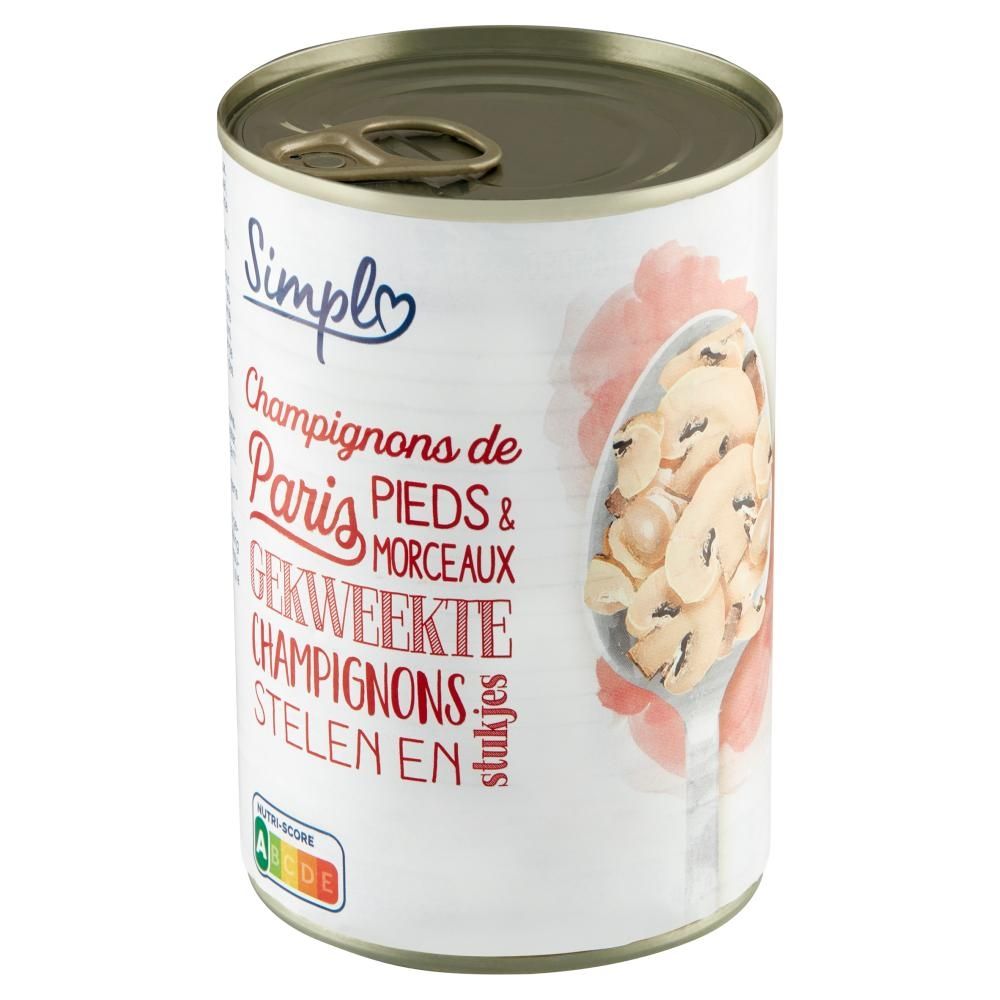 Simpl Pieczarki w kawałkach 400 g