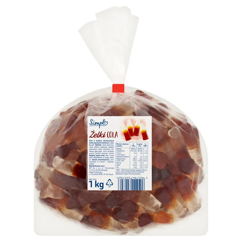 Simpl Żelki cola 1 kg