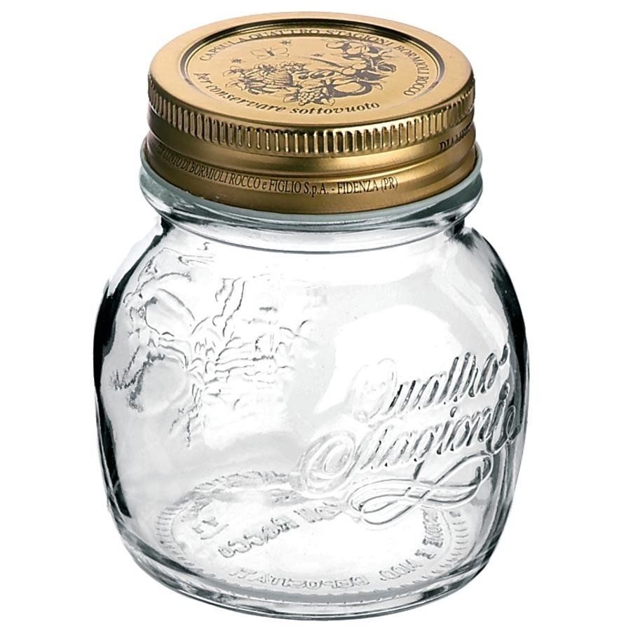 Słoik Szklany Bormioli Rocco Quattro z Pokrywką 250 ml