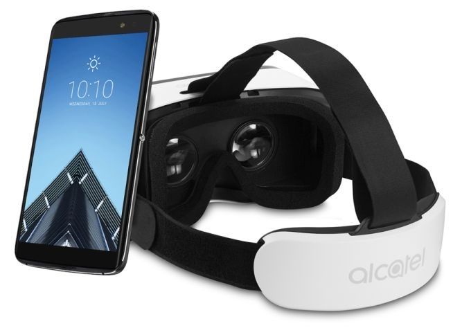 Smartfon ALCATEL Idol 4 LTE Dual SIM Szary + Okulary VR