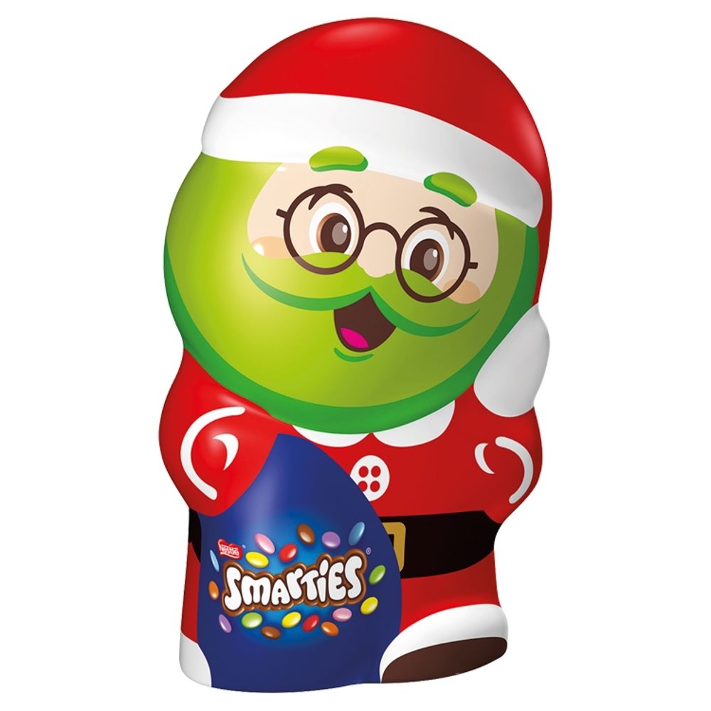 Smarties Figura z czekolady mlecznej z cukierkami w chrupiących cukrowych skorupkach 85 g