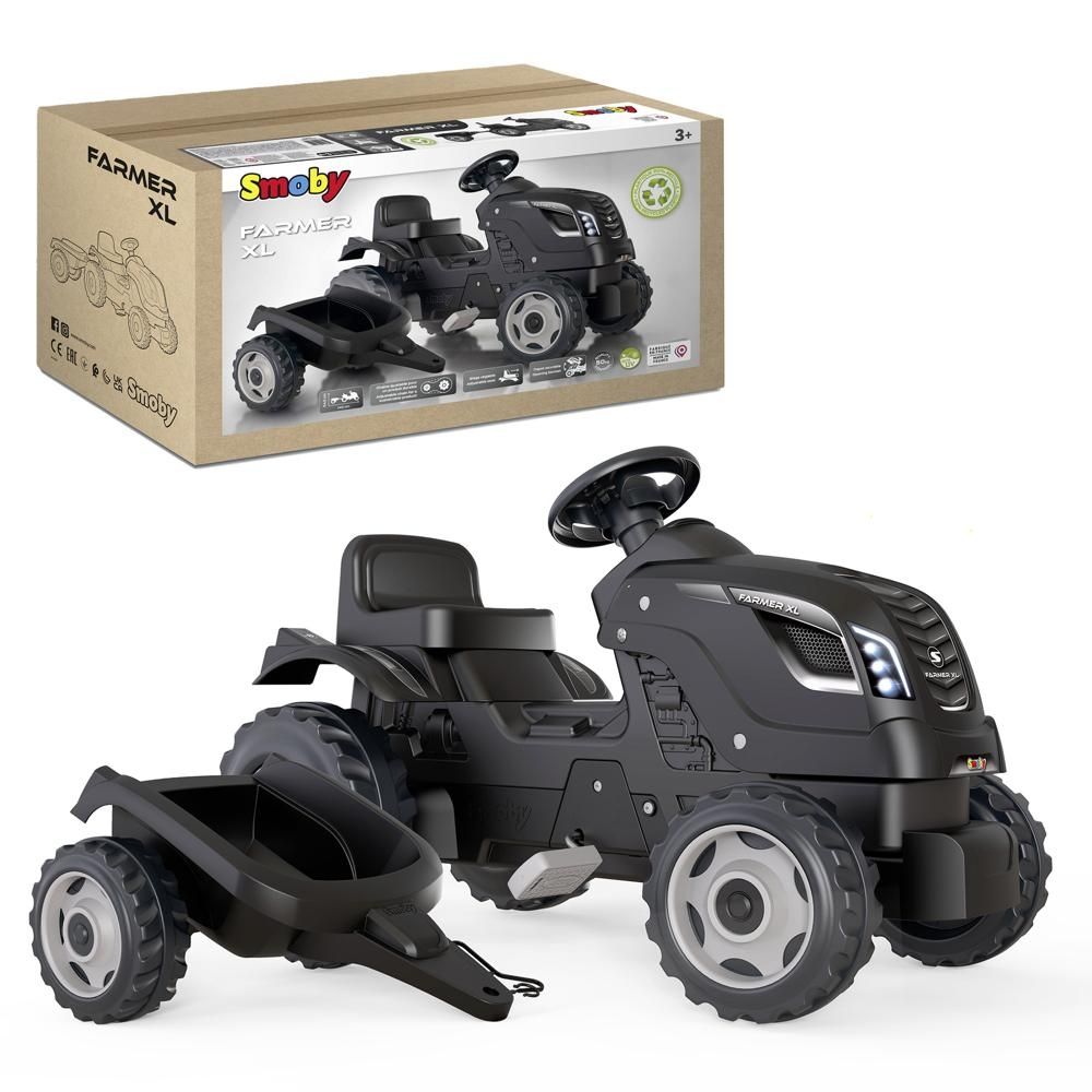 Smoby Traktor XL czarny