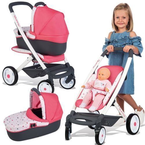Smoby Wózek dla lalek 3 w 1 Quinny Maxi Cosi 253198