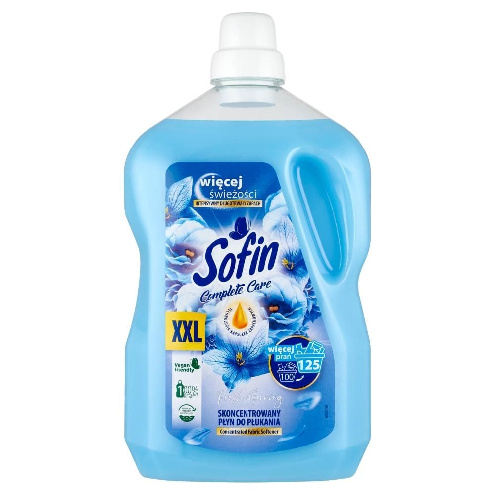 Sofin Complete Care XXL Fresh Morning Skoncentrowany płyn do płukania 2,5 l (125 prań)