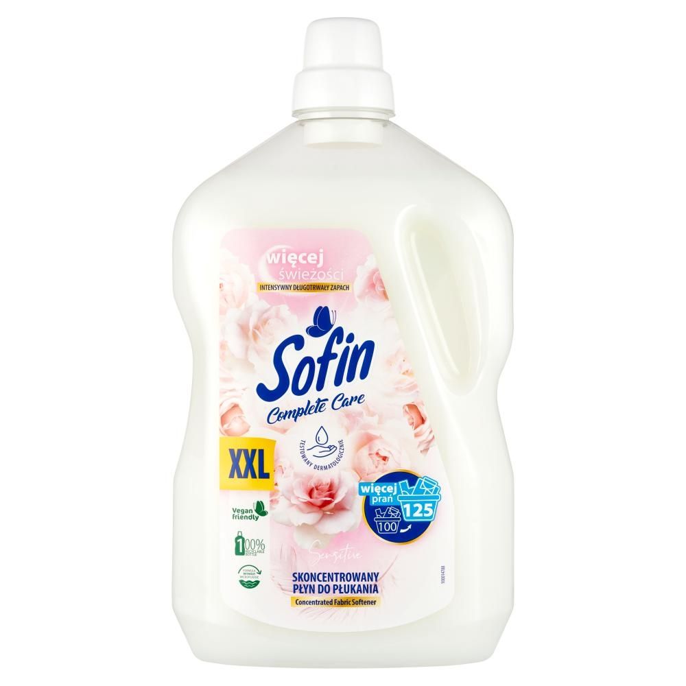 Sofin Complete Care XXL Sensitive Skoncentrowany płyn do płukania tkanin 2,5 l (125 prań)