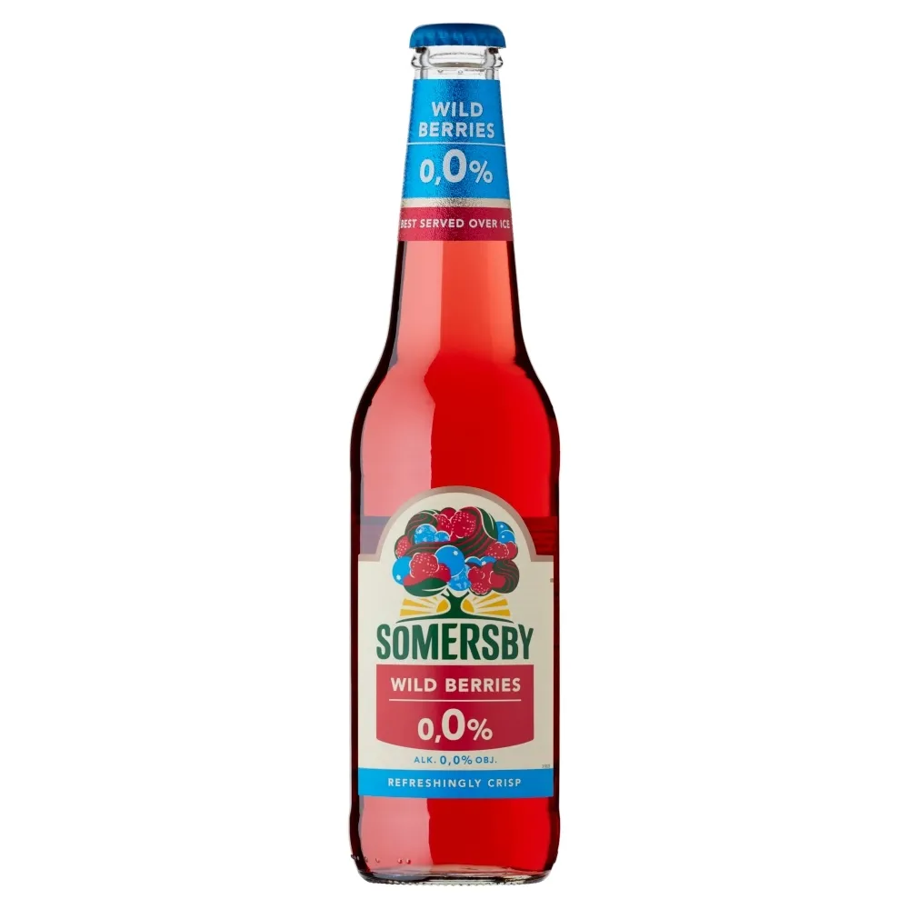 Somersby Bezalkoholowy napój piwny o smaku owoców leśnych 400 ml