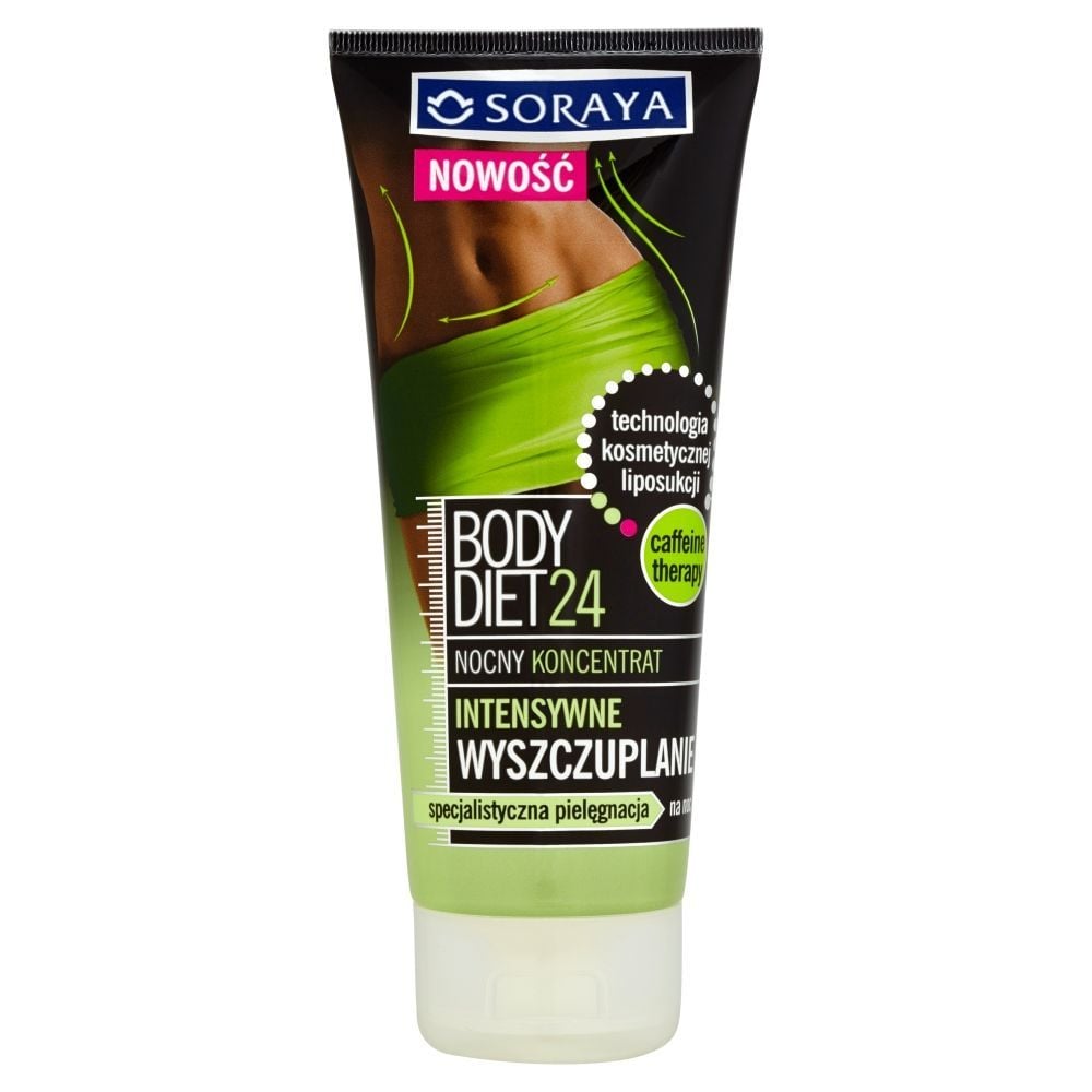 Soraya Body Diet24 Intensywne wyszczuplanie Nocny koncentrat 200 ml