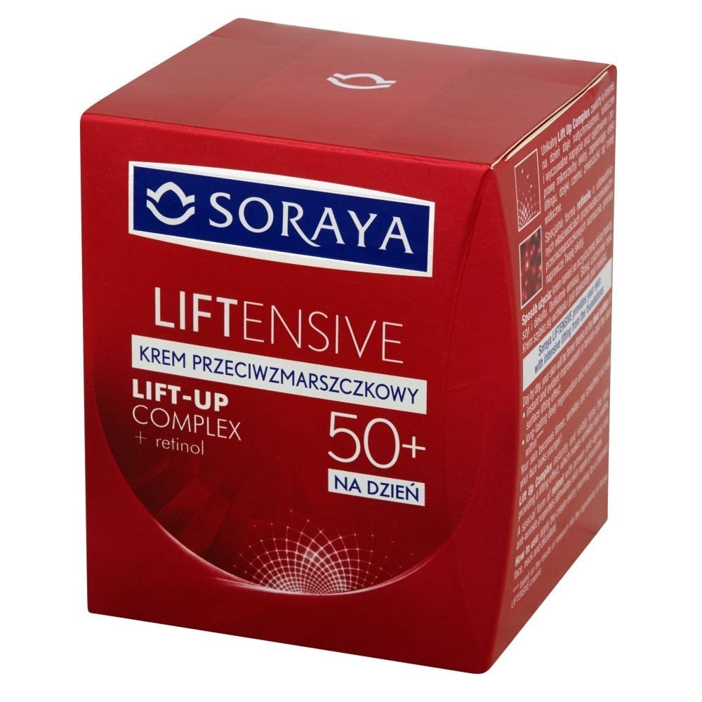 Soraya Liftensive 50+ Krem przeciwzmarszczkowy na dzień 50 ml