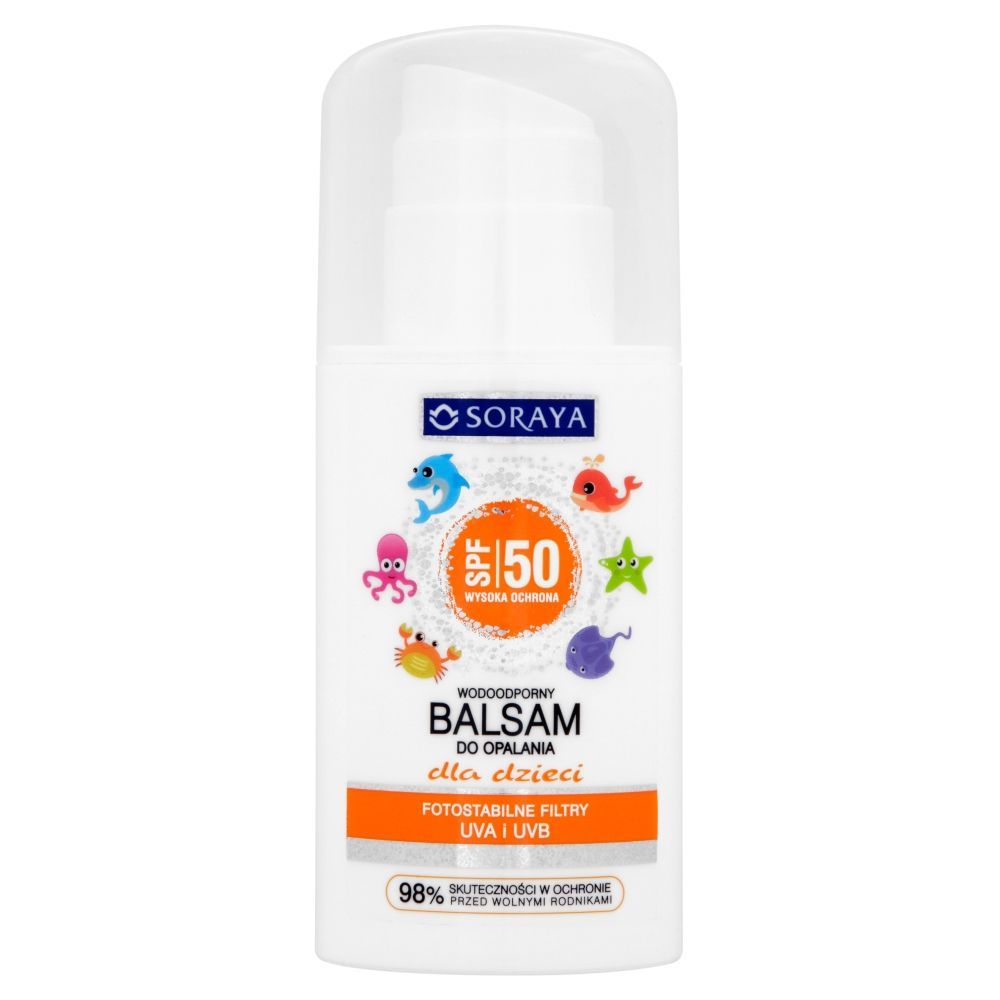 Soraya Wodoodporny balsam do opalania dla dzieci SPF 50 100 ml