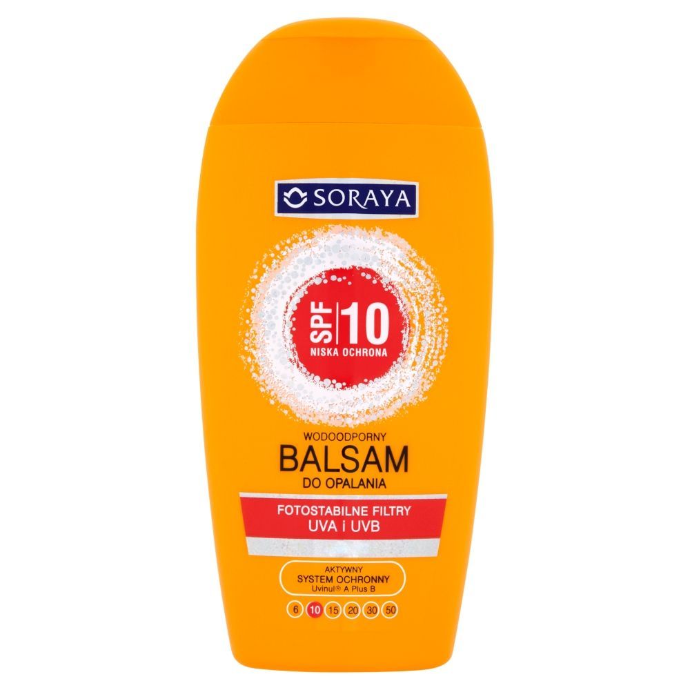 Soraya Wodoodporny balsam do opalania SPF 10 200 ml