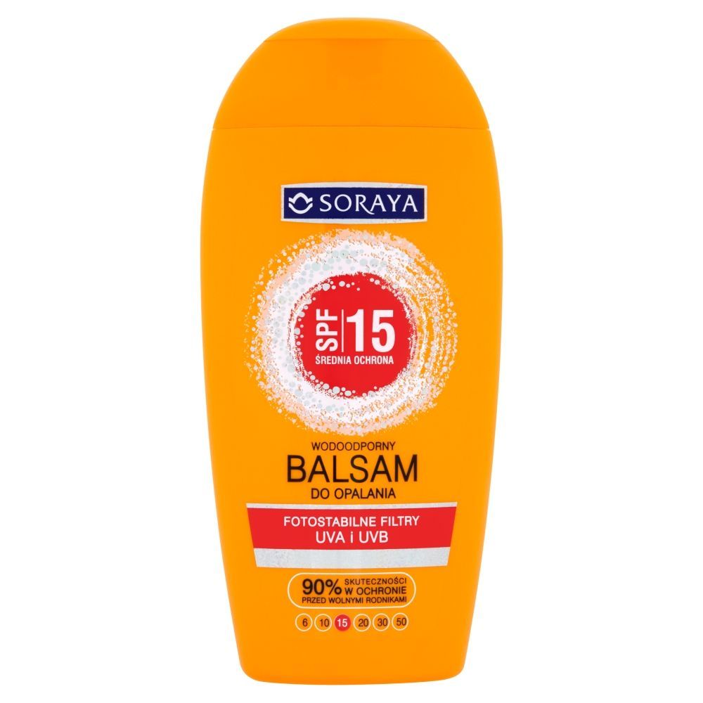 Soraya Wodoodporny balsam do opalania SPF 15 200 ml