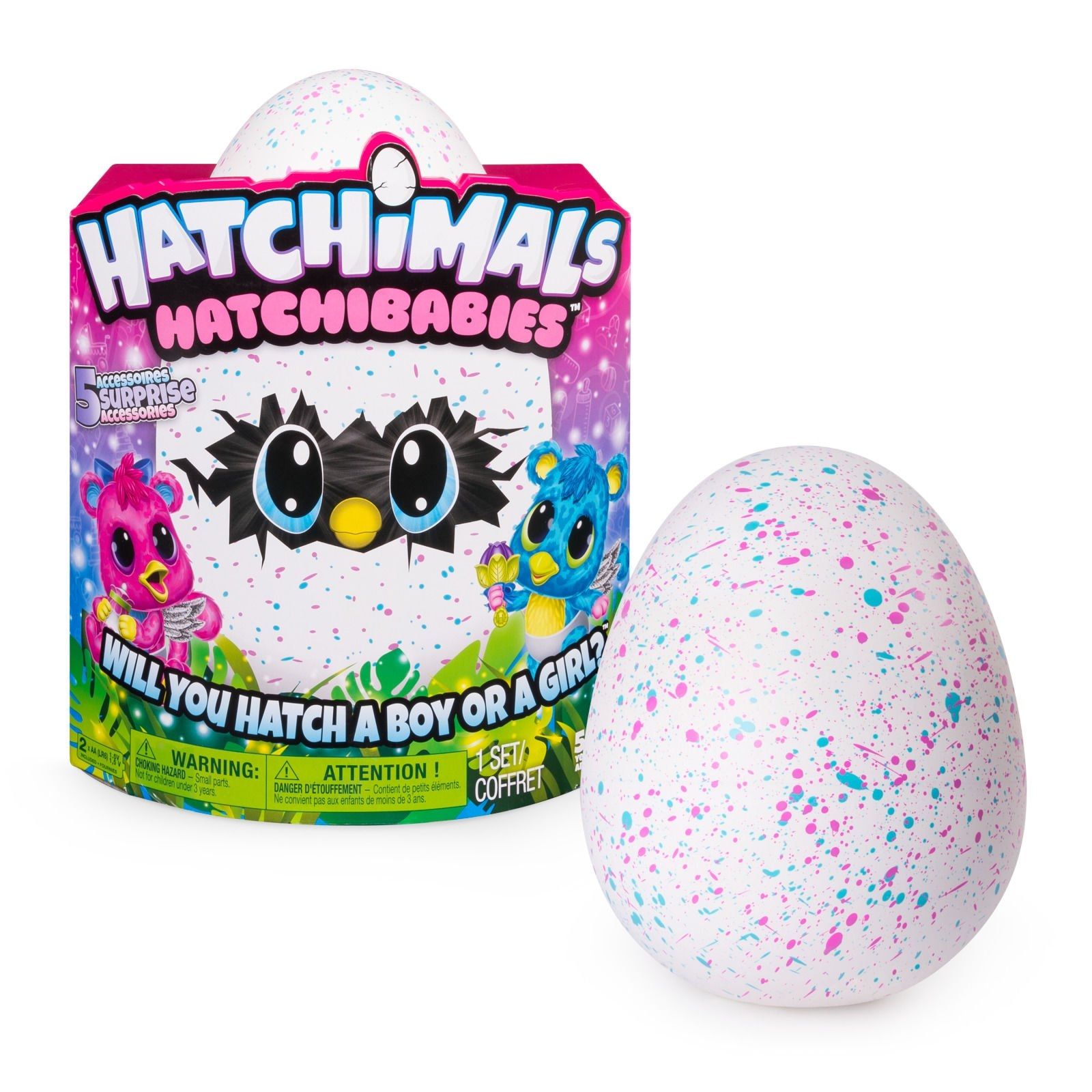 SPIN MASTER, Hatchimals Hatchibabies 6044072