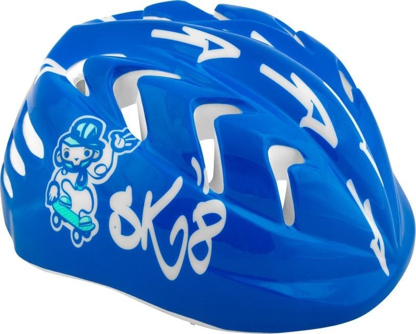 Spokey kask na rolki i deskę Chopper niebieski r. 44-48