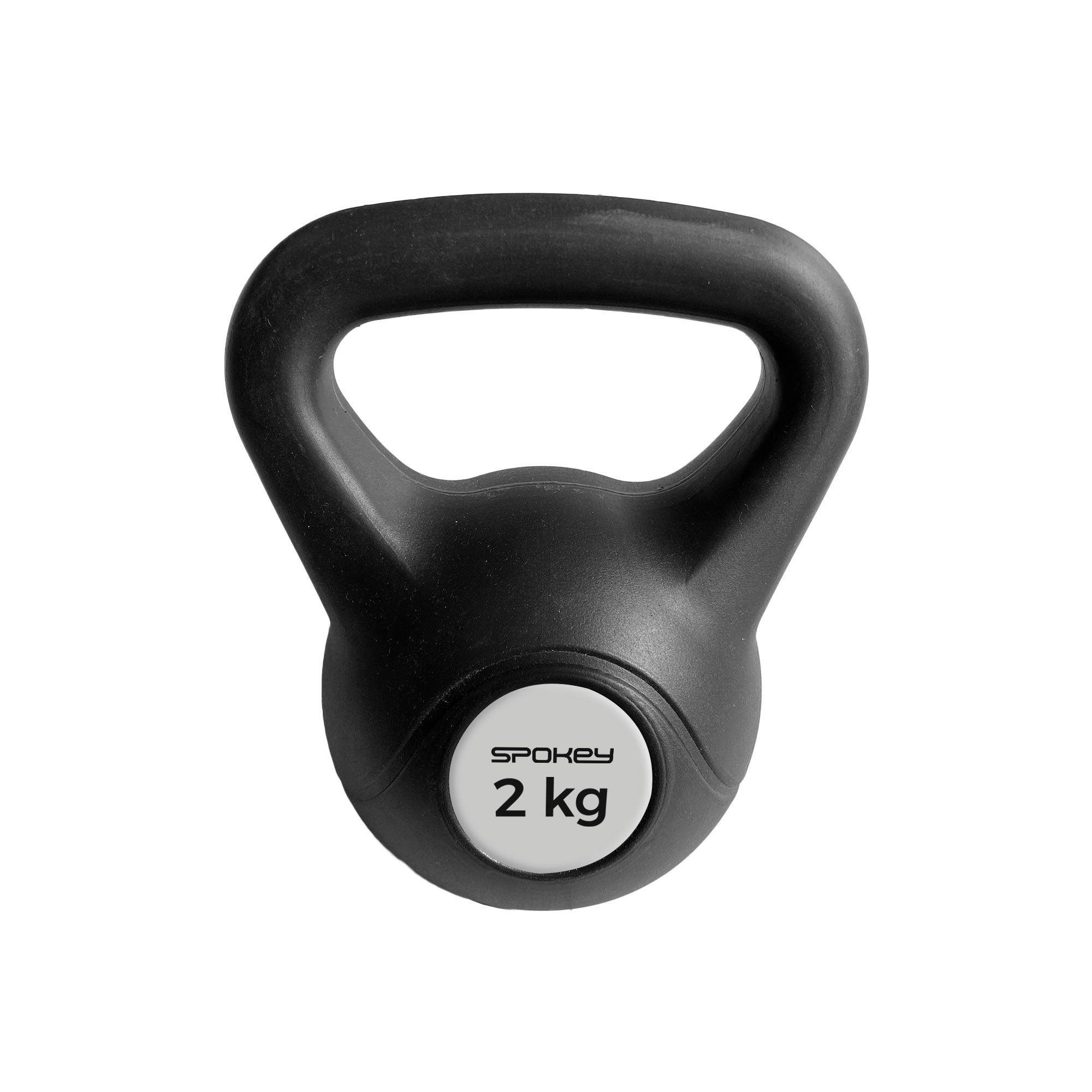 Spokey Scales Basic Kettlebell z uchwytem 2 kg