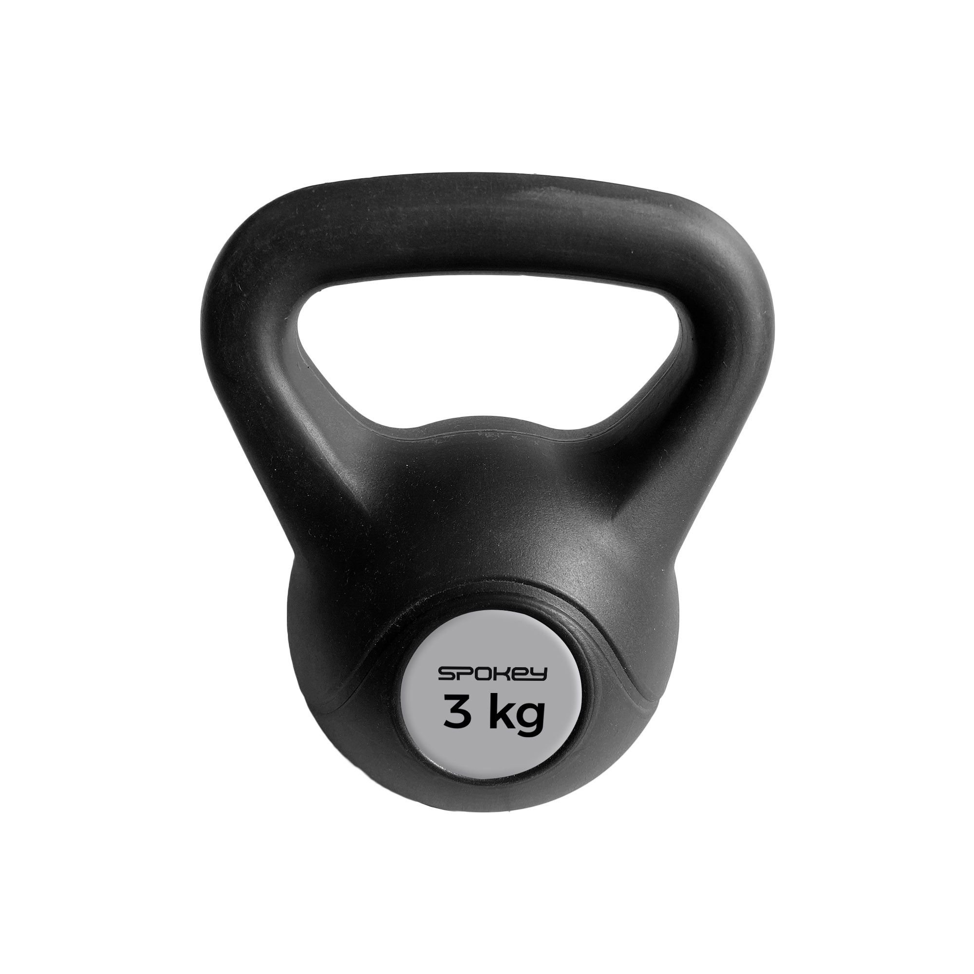 Spokey Scales Basic Kettlebell z uchwytem 3 kg