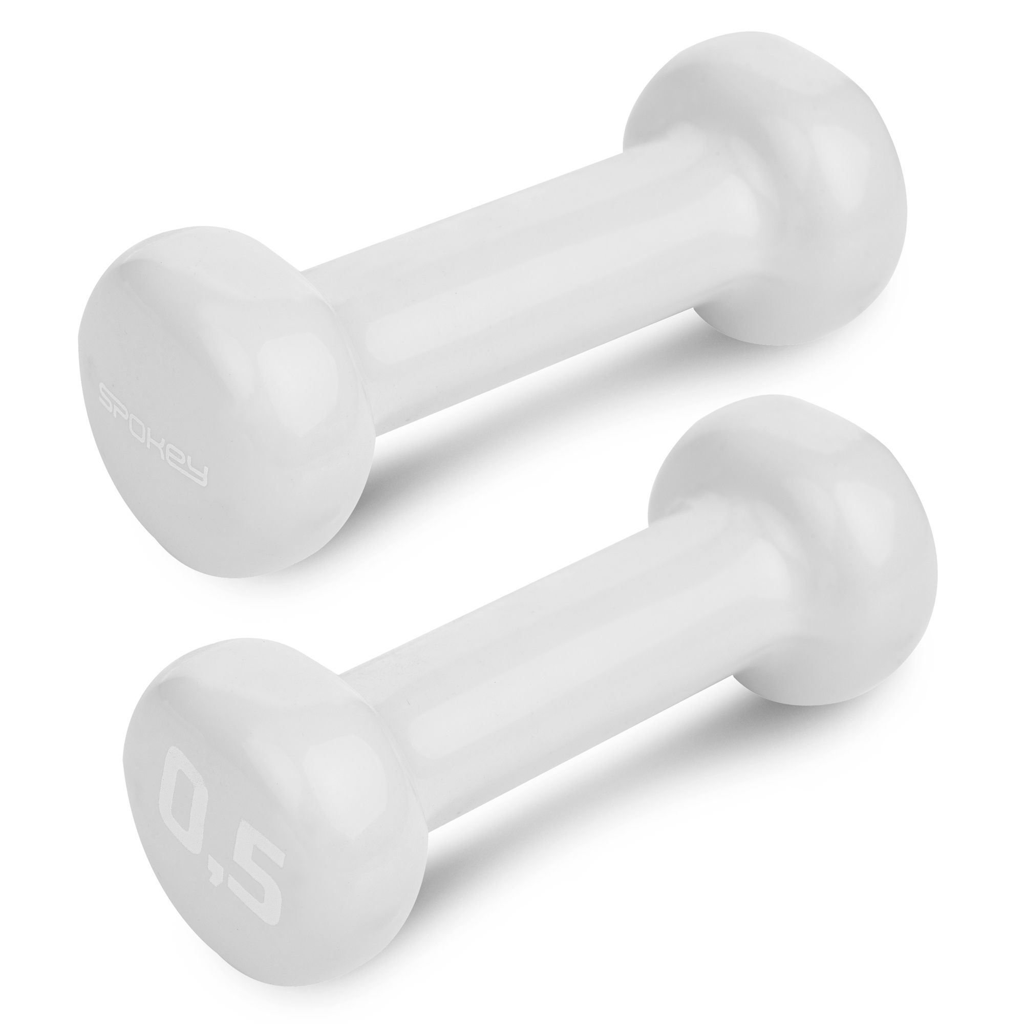 Spokey Zestaw hantli winylowych 2 x 0,5 kg