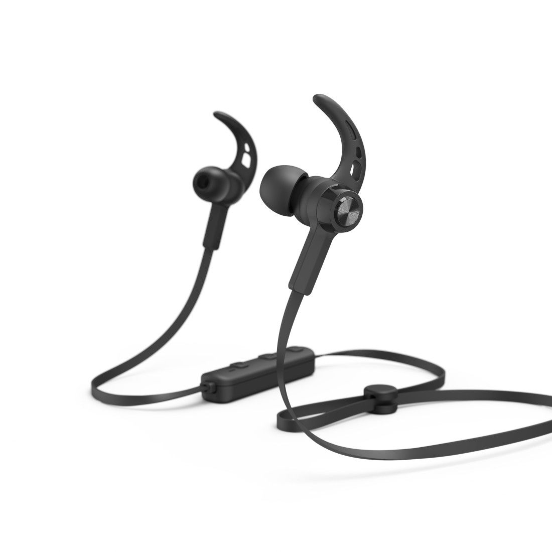 Sportowe Słuchawki bezprzewodowe Hama Connect BT Pilot Mikrofon Czarne