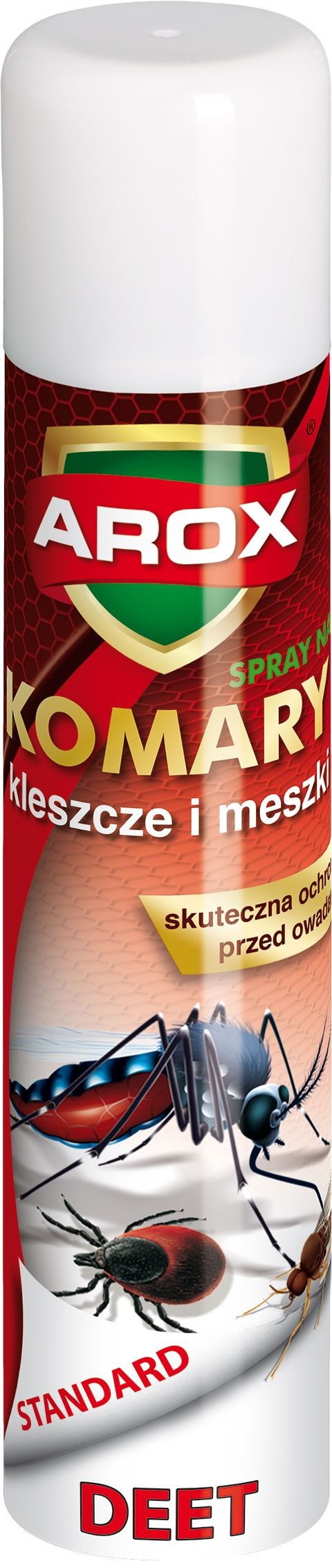 Spray Przeciw Komarom, Kleszczom i Meszkom Arox 90 ml