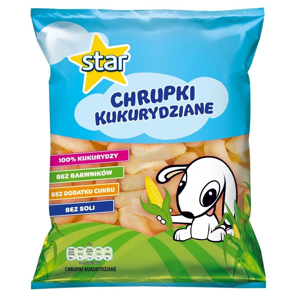 Czy Psy Mogą Jeść Chrupki Kukurydziane Star Chrupki kukurydziane 50 g - Zakupy online z dostawą do domu