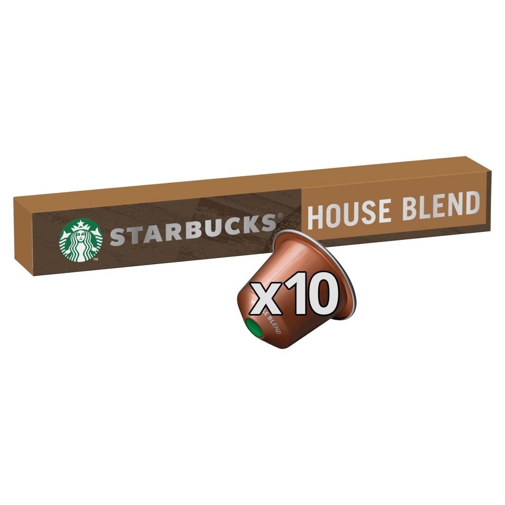 Фото - Кава Starbucks House Blend by NESPRESSO Kawa w kapsułkach 57 g  (10 sztuk)