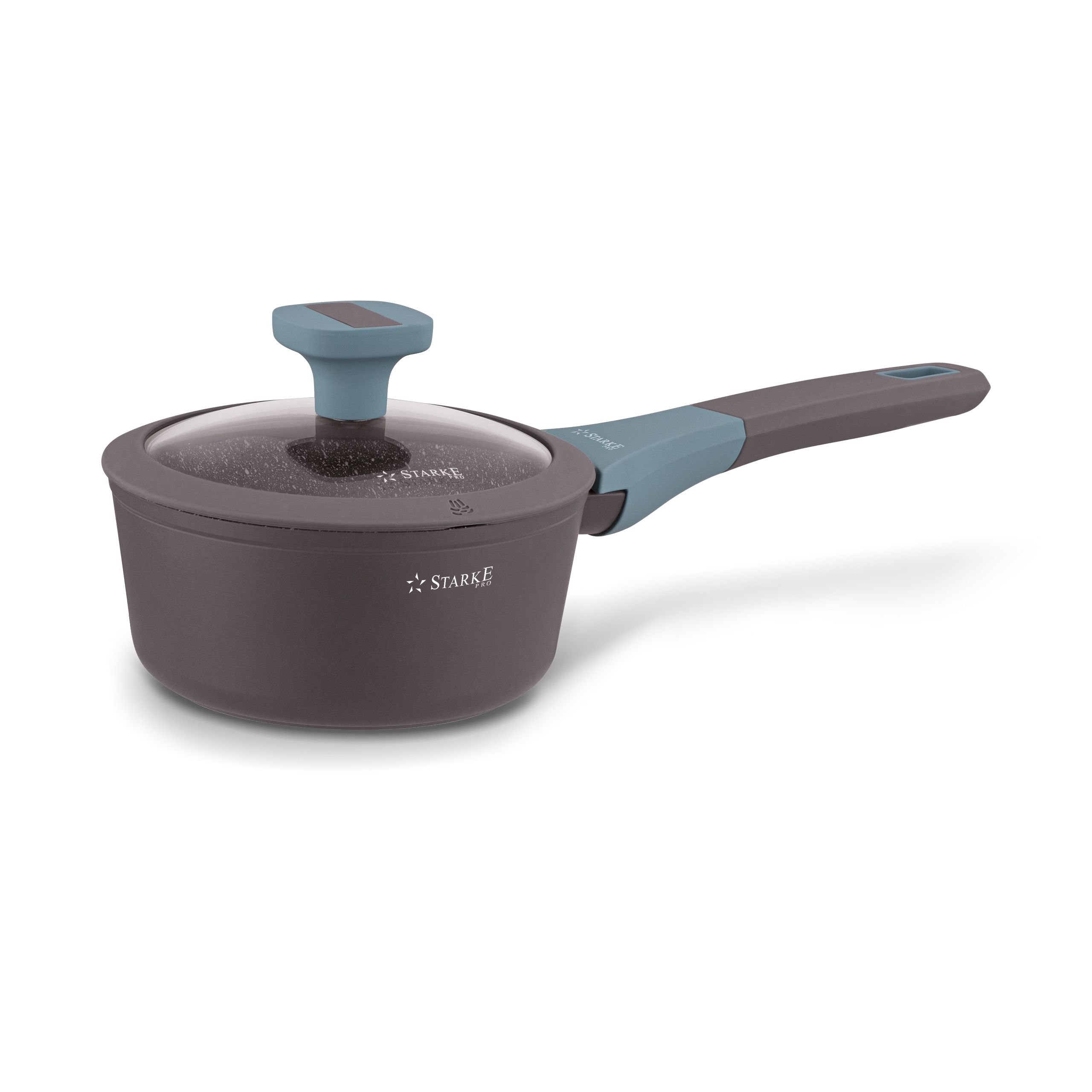 STARKE PRO LUXURY GREY RONDEL Z POKRYWĄ 16 CM