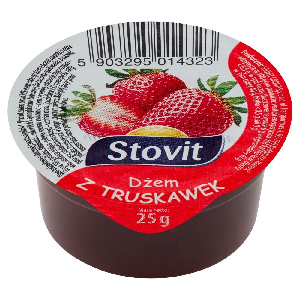 Stovit Dżem z truskawek 25 g