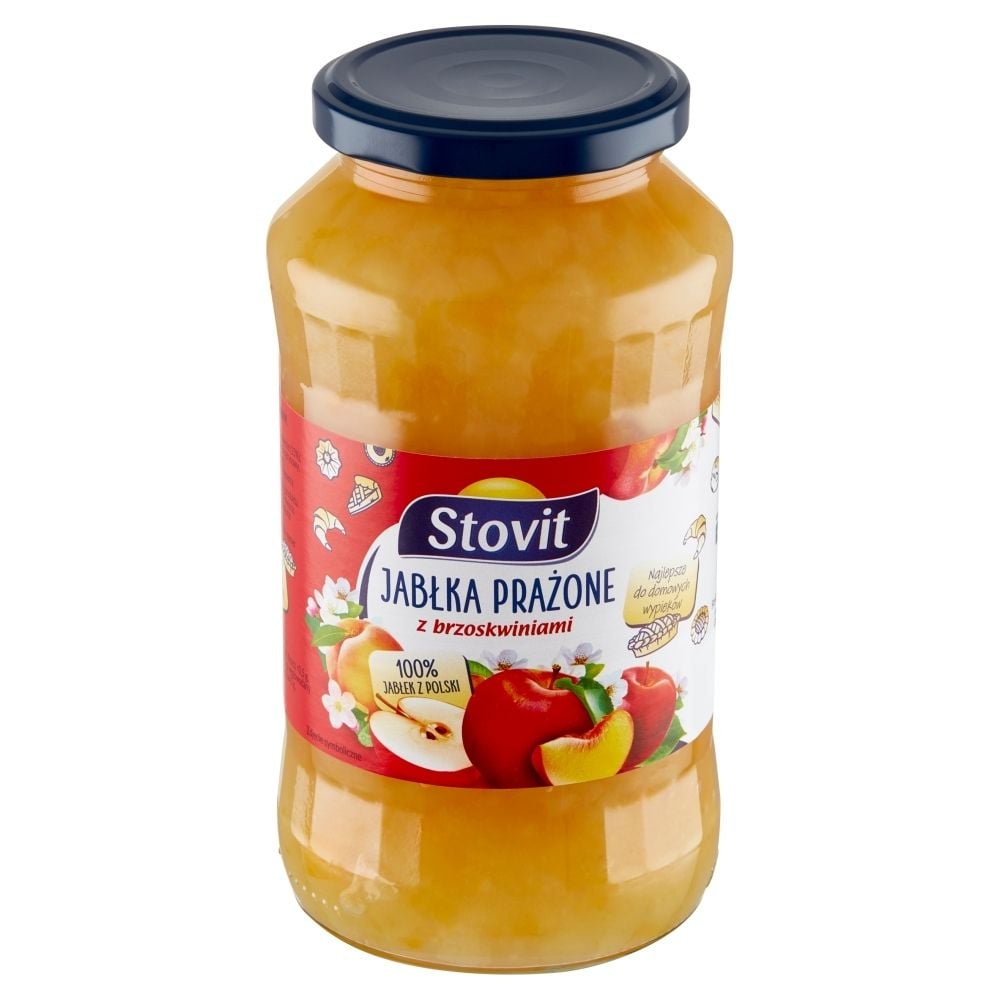 Stovit Jabłka prażone z brzoskwiniami 720 g