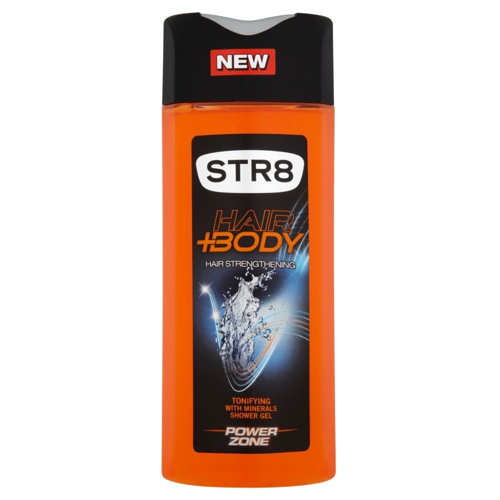 STR8 Hair+Body Power Zone Żel pod prysznic 400 ml